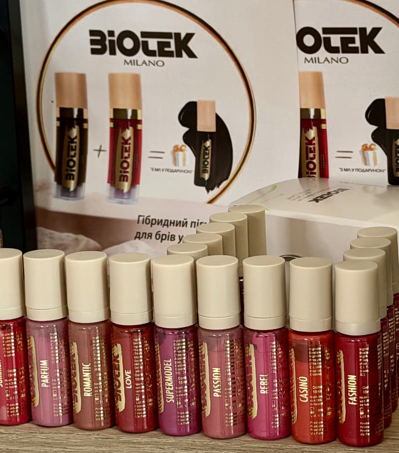 Коректори для пігментів перманентного макіяжу Biotek